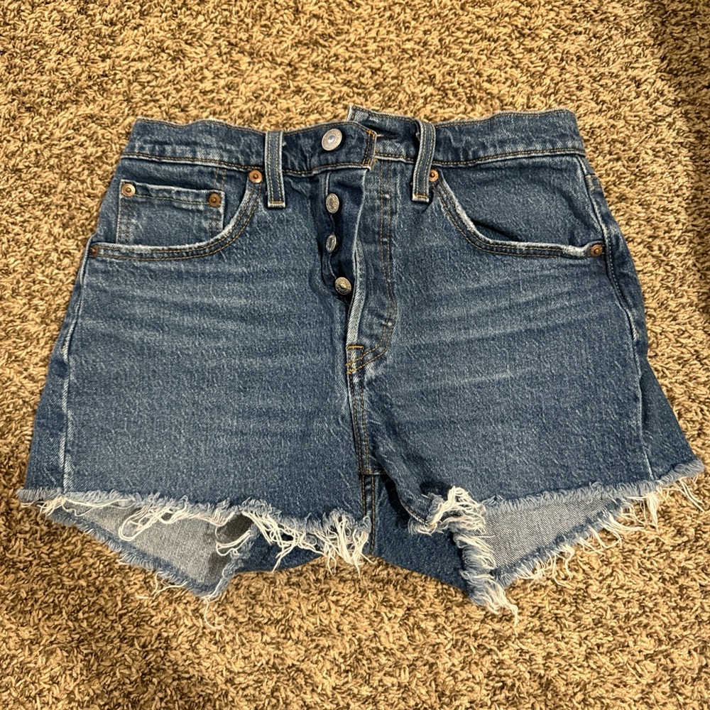 Levi’s Denim High-Waisted Women Shorts